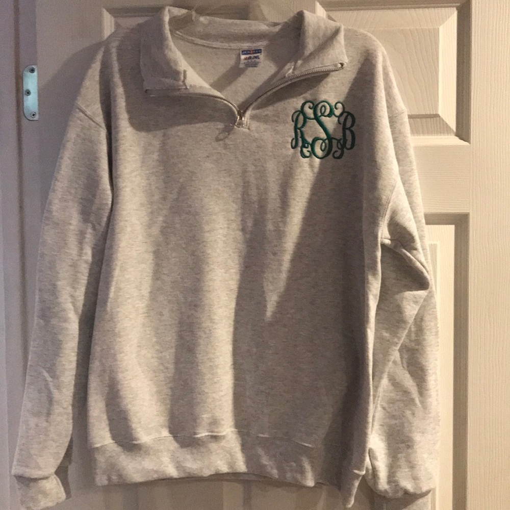 quarter zip pullover